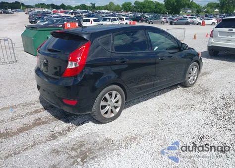 2014 Hyundai Accent Se из США, поврежденный, VIN KMHCU5AE9EU163914
